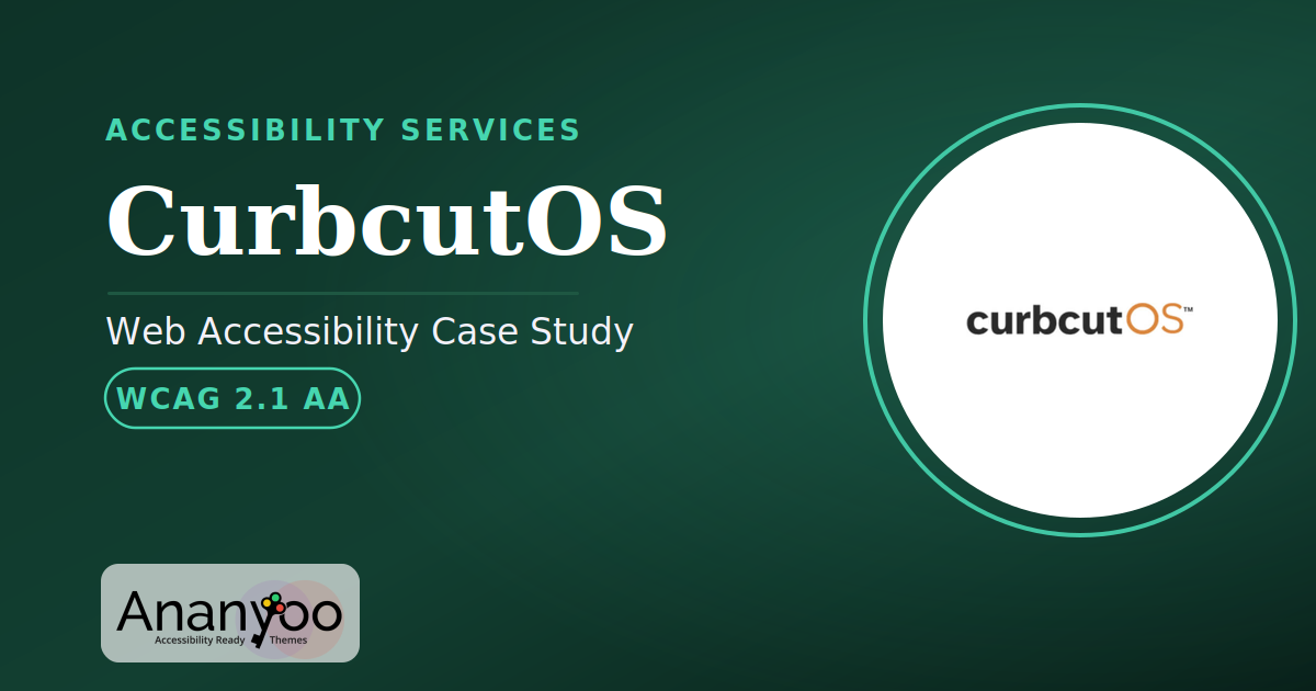 CurbcutOS Accessibility Audit – WCAG 2.1 AA remediation case study