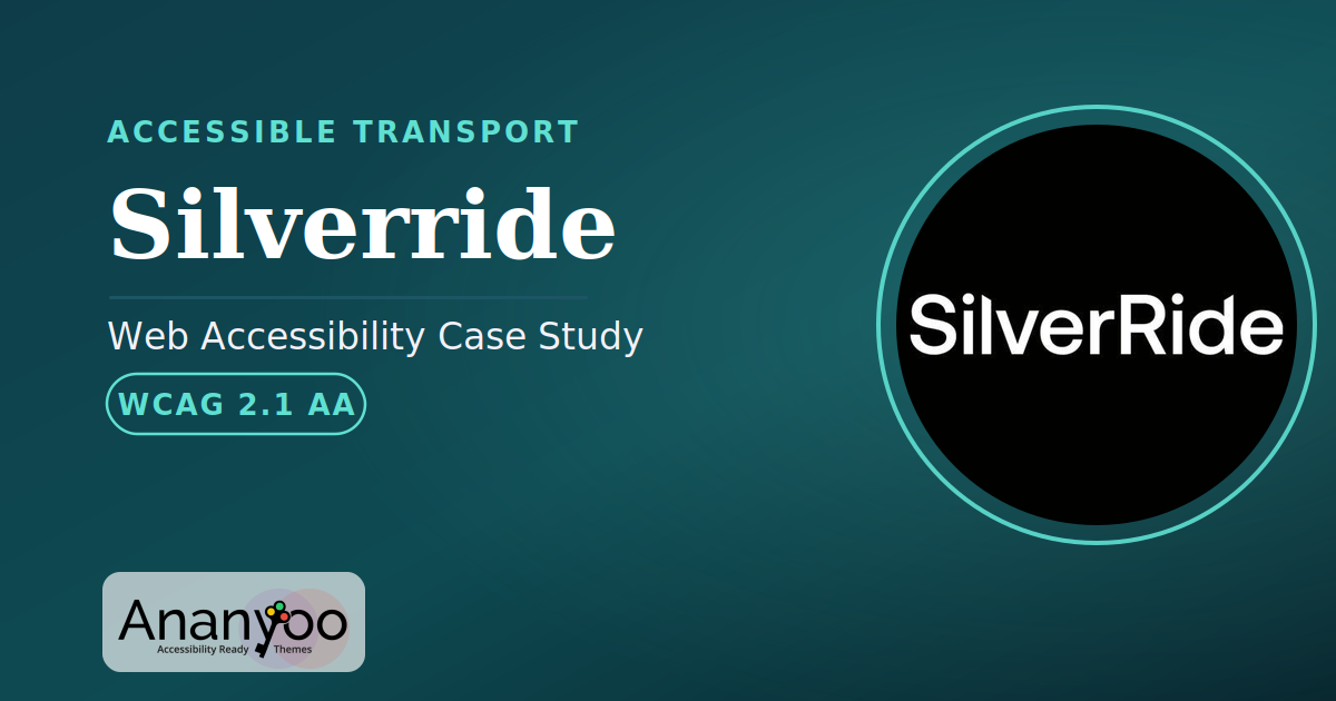 Silverride Accessibility Audit – WCAG 2.1 AA remediation case study