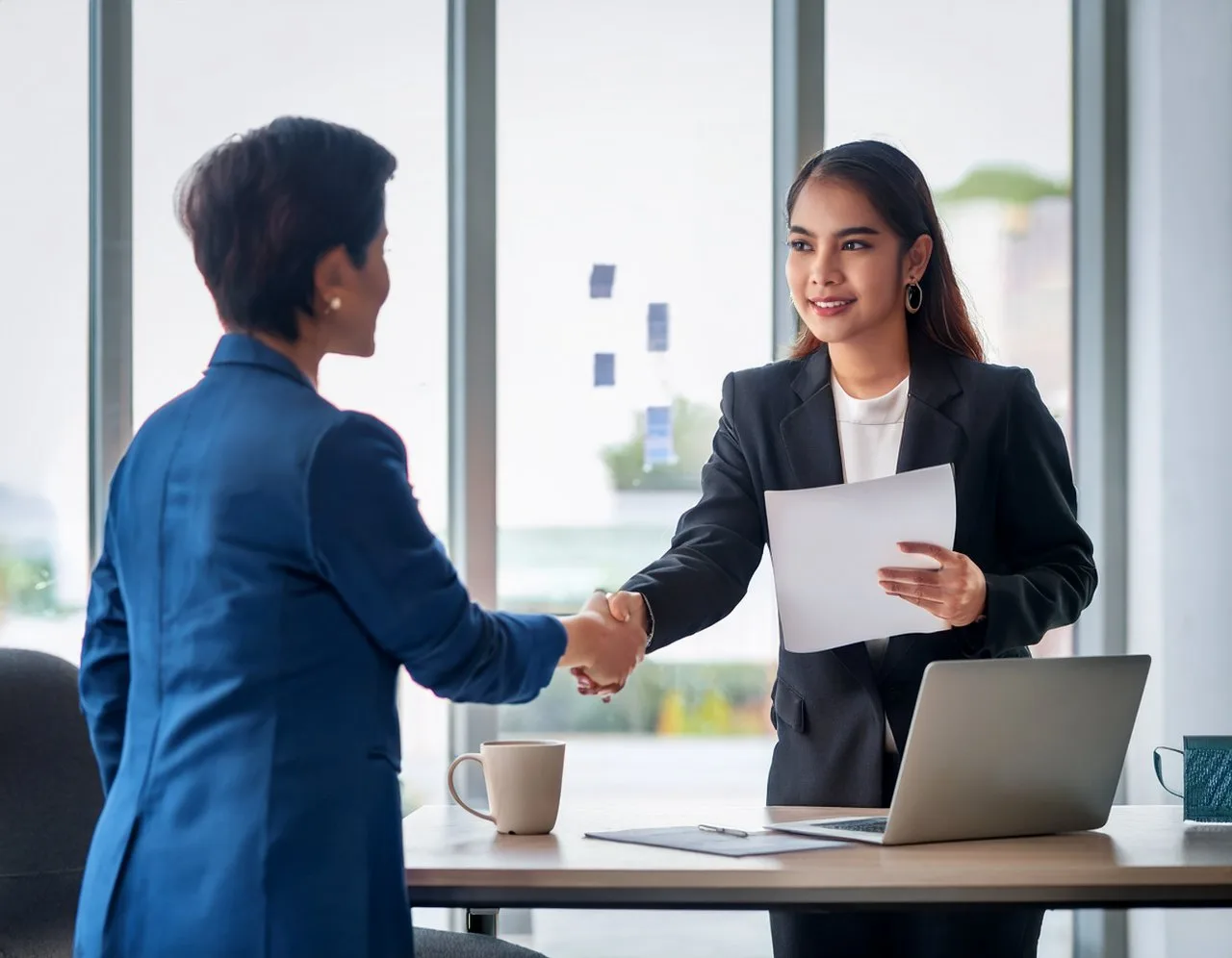 Discussing an accessibility conformance report in a meeting