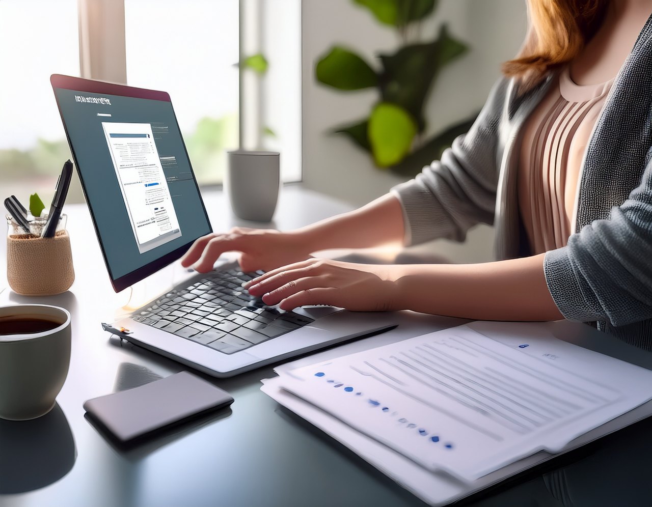 Building a simple, well-structured PDF document