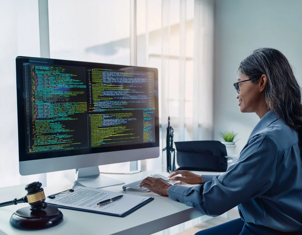 Developer fixing an existing website to meet ADA compliance