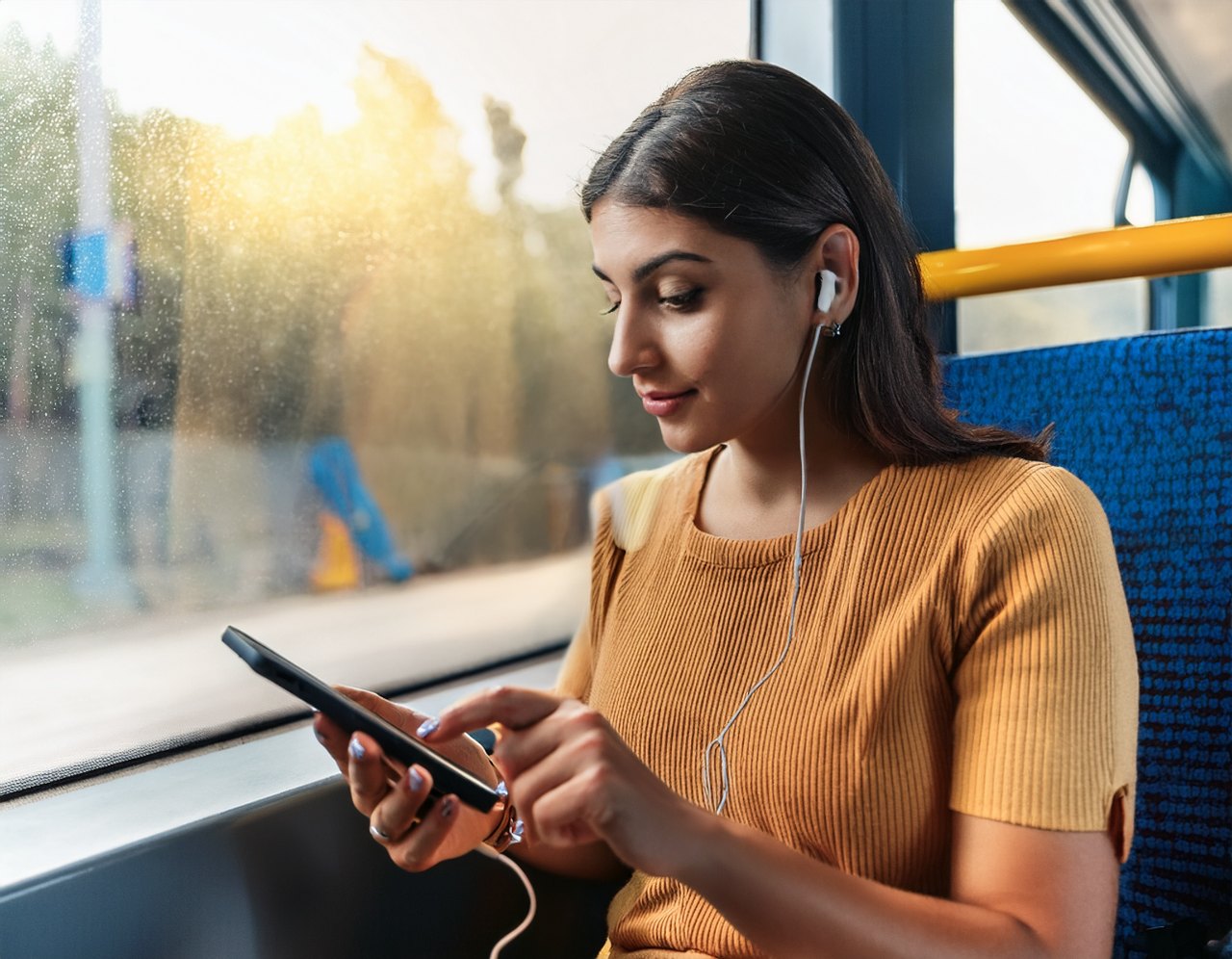Mobile app accessibility: using a phone app with a screen reader on the bus
