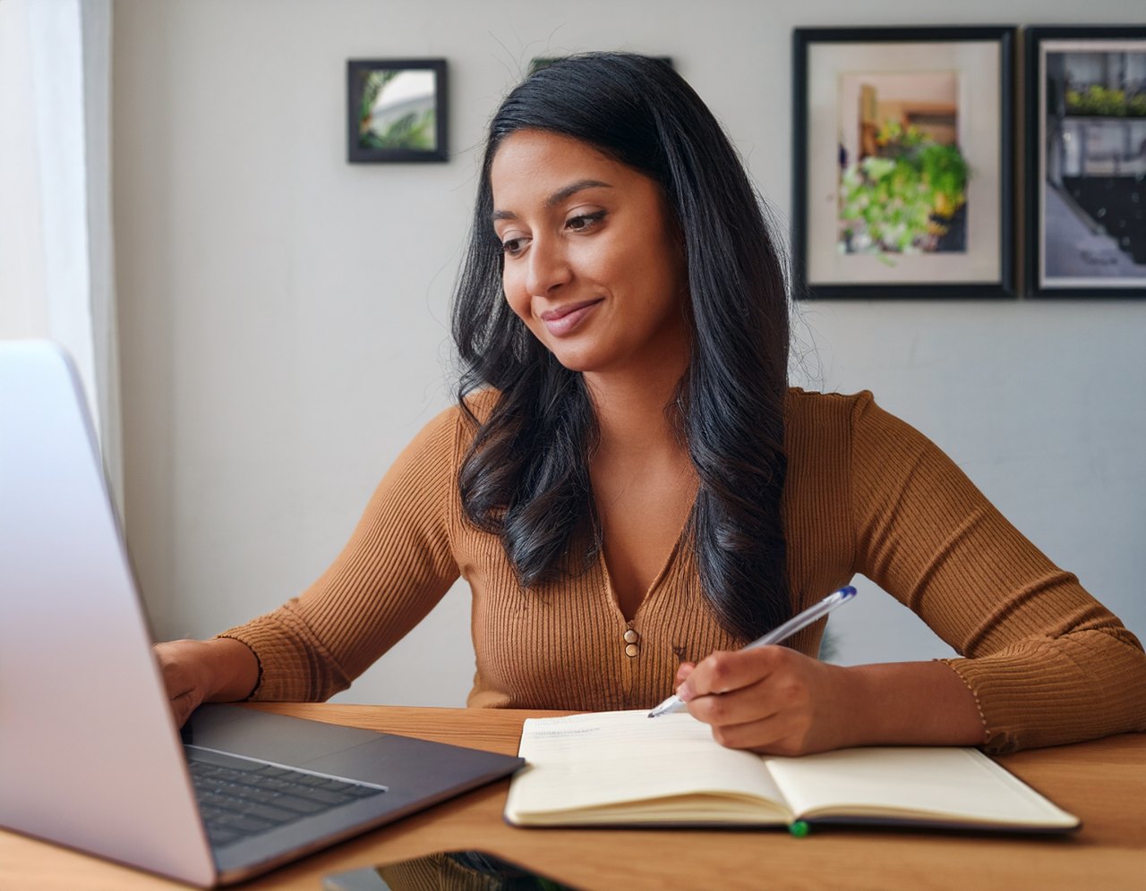 Taking notes during an online accessibility course