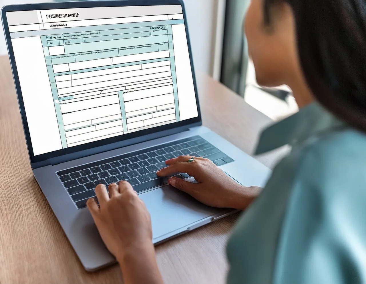 Checking the tab order of a PDF form