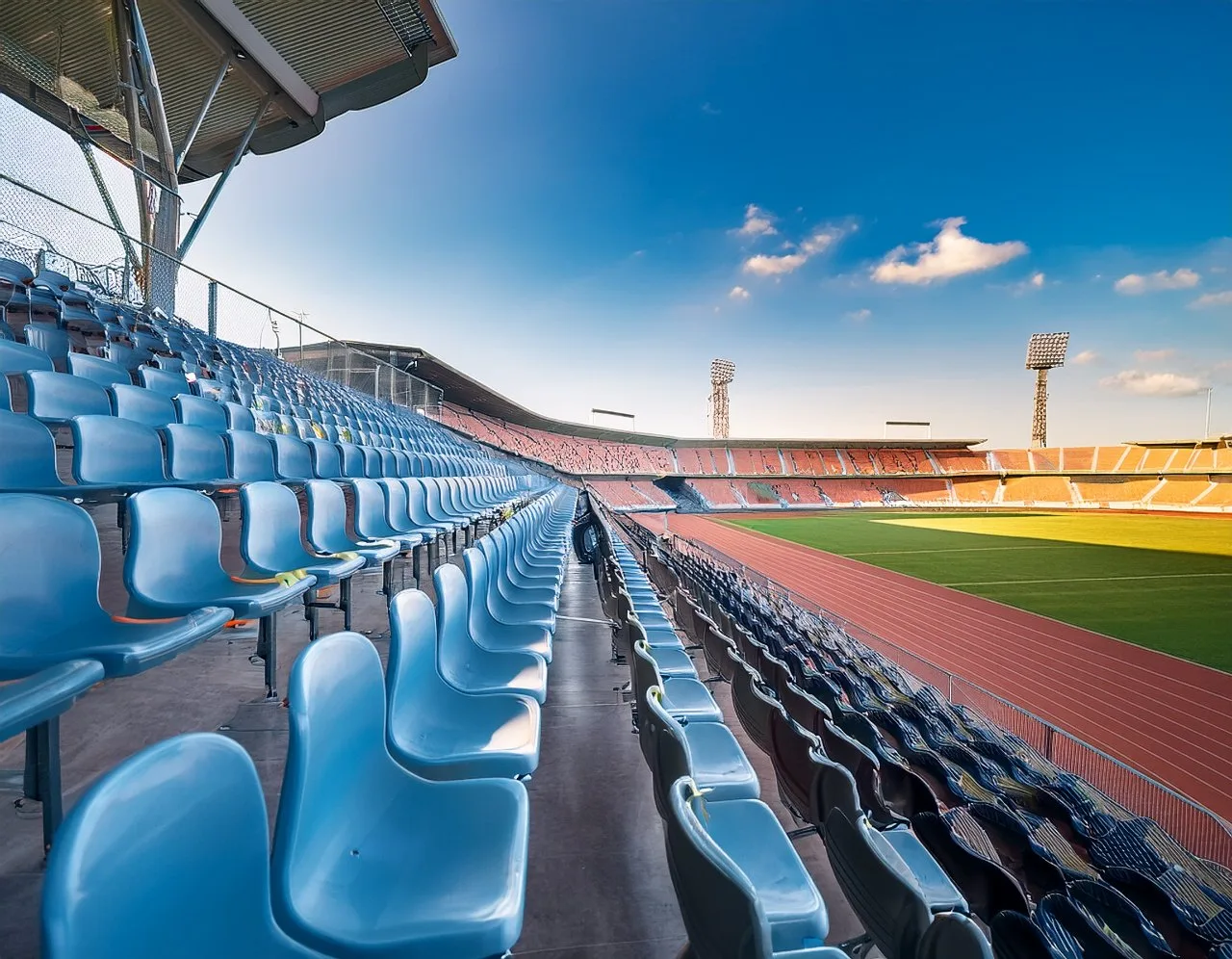Modern accessible stadium designed for spectators of all abilities