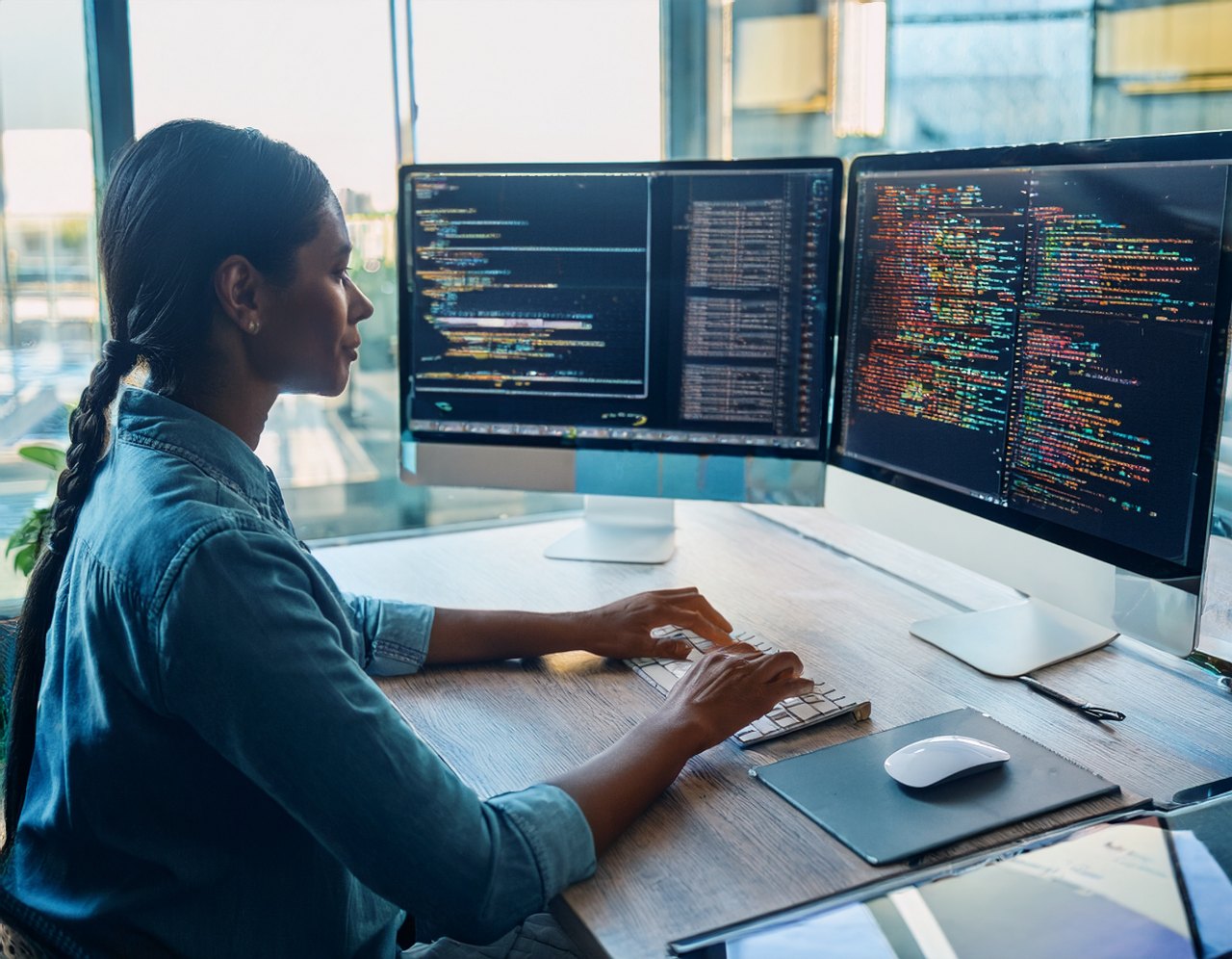 Code and design reviewed side by side for WCAG conformance