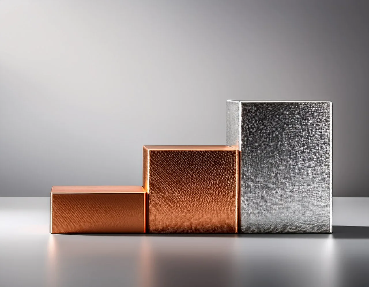Three WCAG conformance levels shown as rising steps
