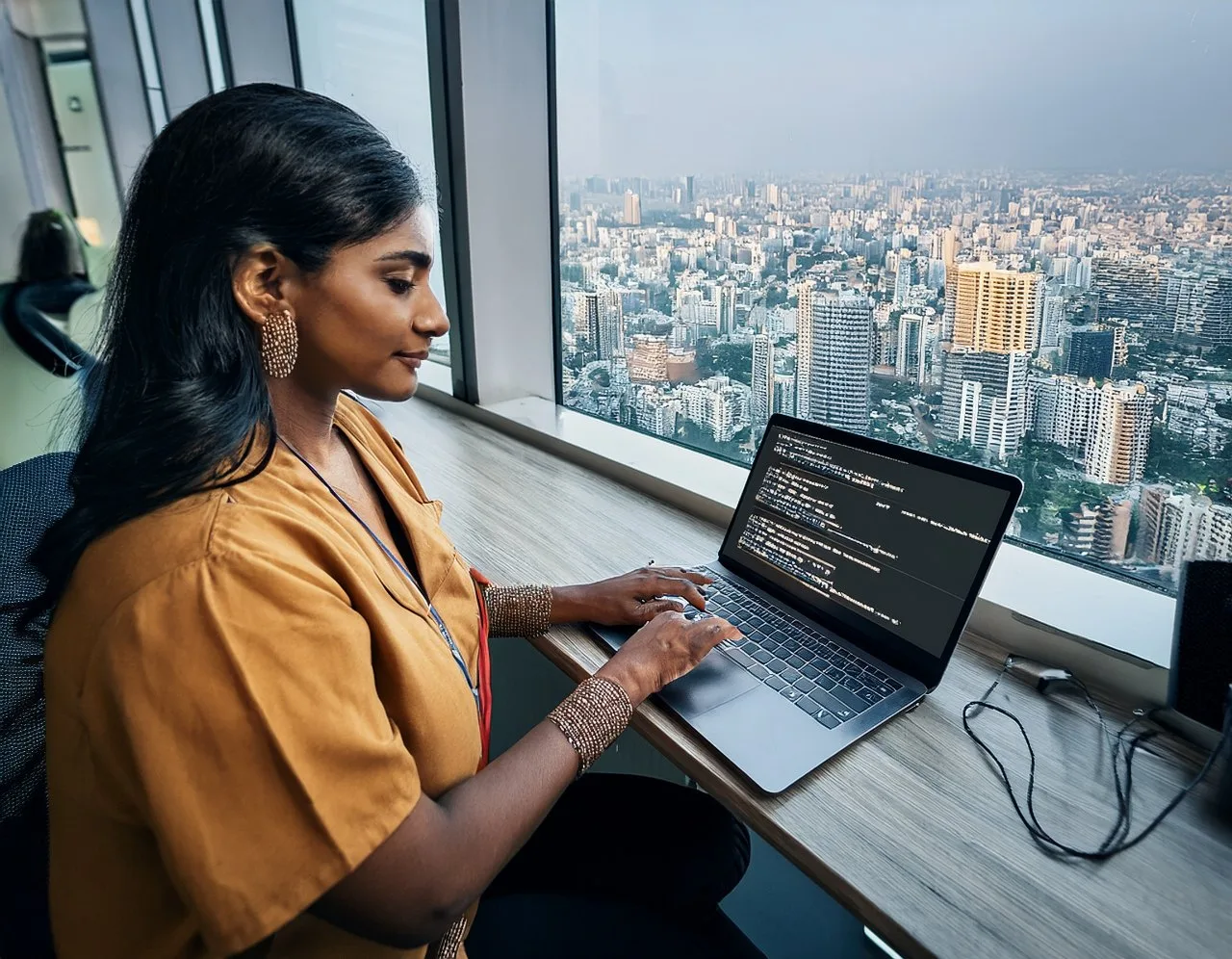 Web accessibility testing with a screen reader in an Indian office